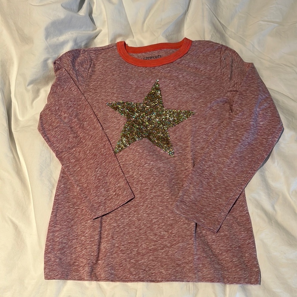 Graphic T-shirt 6-7 yrs excellent condition pink/gold